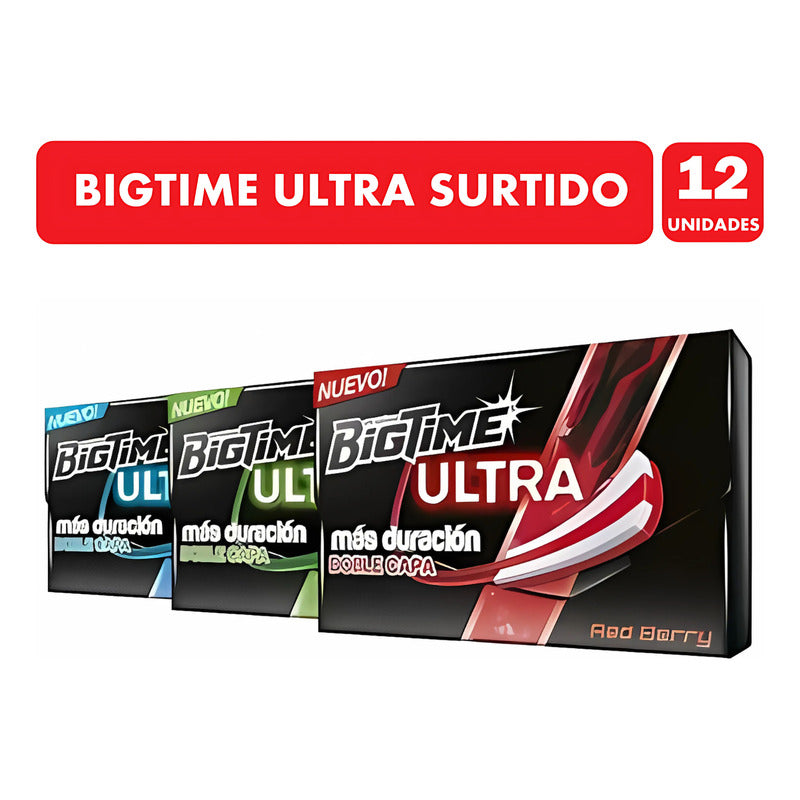 Bigtime Ultra En Pack  (4 Unidades Por Sabor)