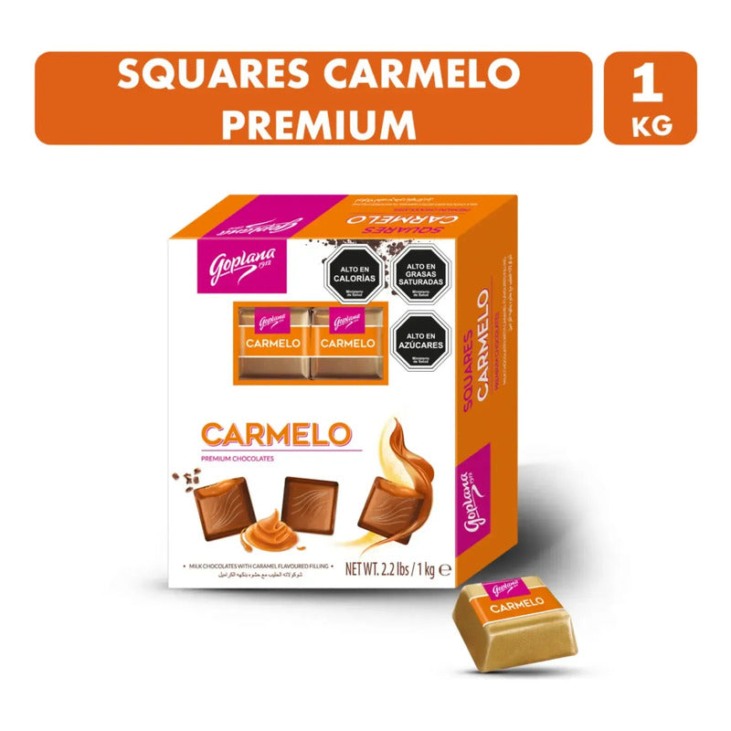 Bombones Premium Goplana Sabor Caramelo - Caja Con 1 Kilo