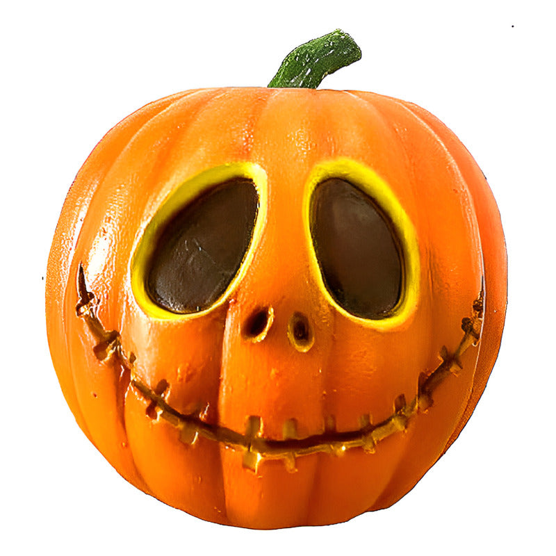 Calabaza Decorativa Led Para Decoración Halloween De 24cm