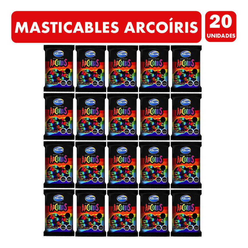 Dulces Para Halloween - Masticables Arcoíris (por Mayor)
