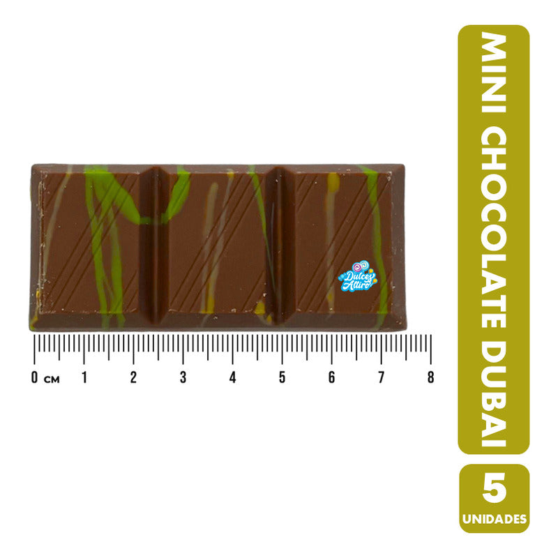 Chocolate Dubai Mini De Pistacho - Chocolate Viral 5 Uni