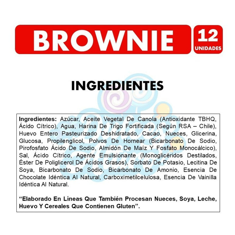 Brownie Nutra Bien Display 12 Unidades
