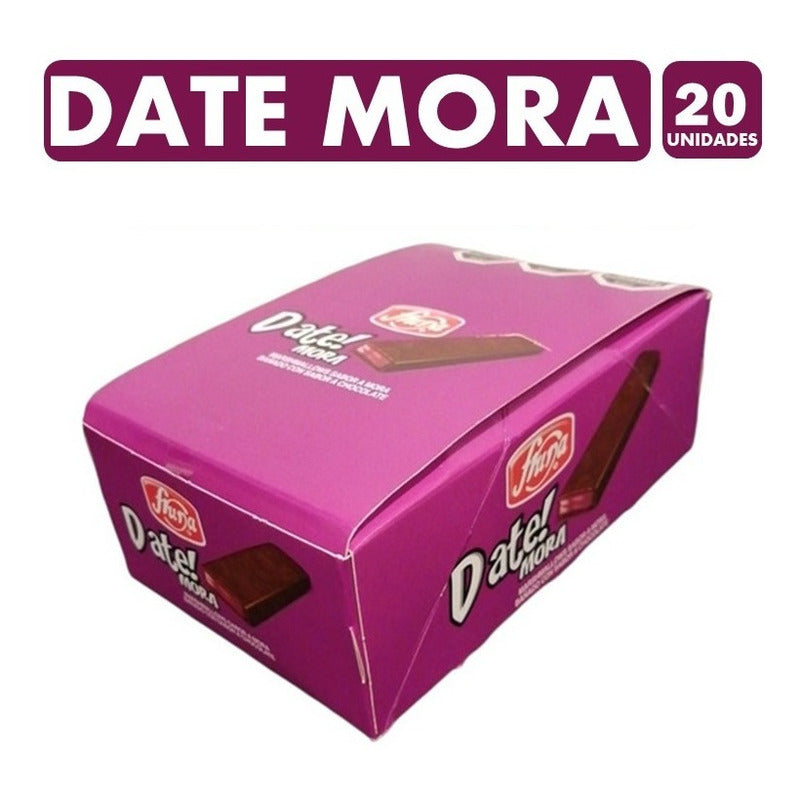 Marshmallows Date Mora Sabor Mora (caja Con 20 Unidades)