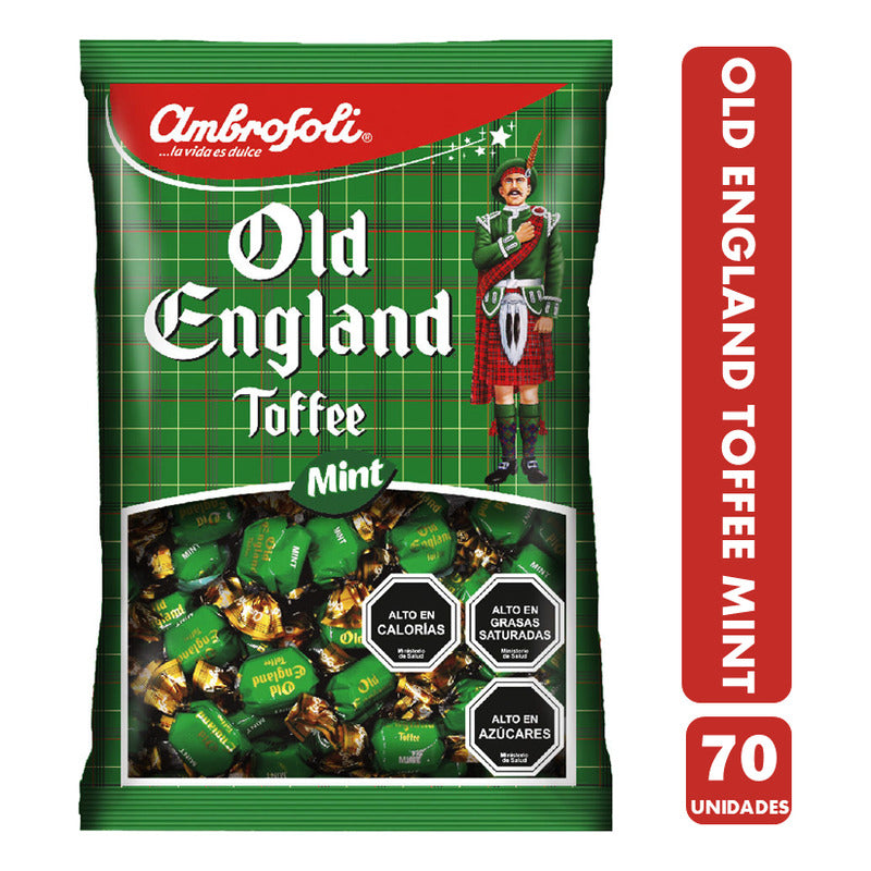 Old England Toffee Mint Sabor Menta (contiene 70 Unidades)