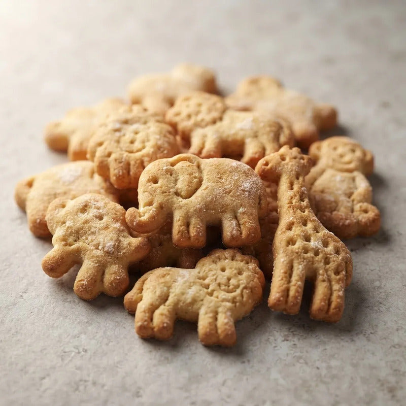 Galletas Zoológico Sayon Dulces Figuras Animales Bolsa 500g