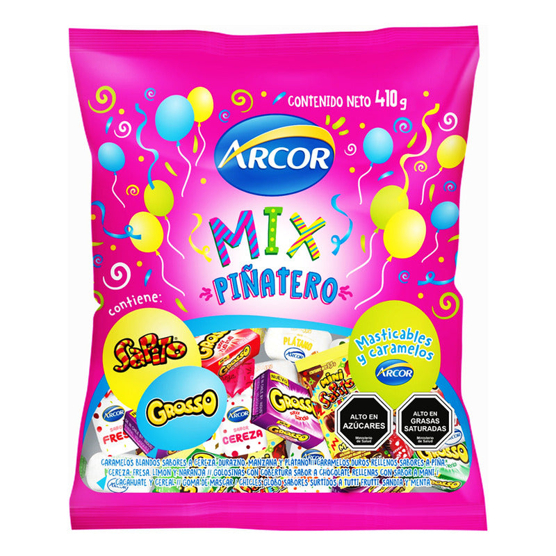 Mix Piñatero - Dulces Clásicos De Infancia - Bolsa De 410 Gr
