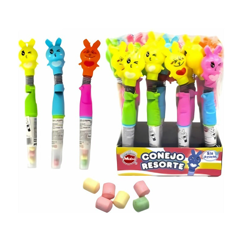 Conejo De Pascua Sin Sellos - Candy Resorte (caja Con 20un)