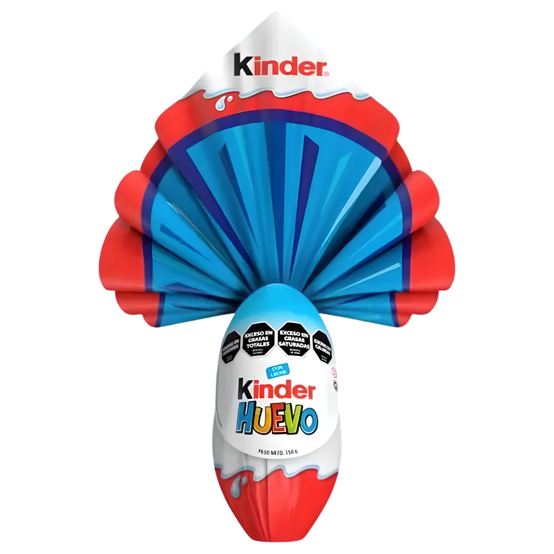 Huevo Kinder Gigante De 150g Libre de Gluten - Para Niño