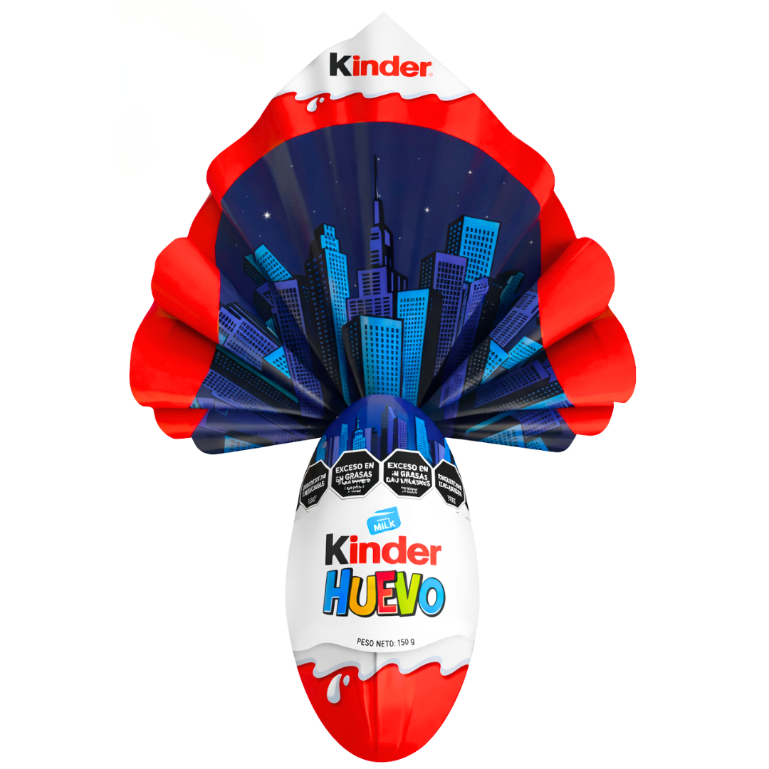 Huevo Kinder Gigante De 100g Libre De Gluten - Diseño DC